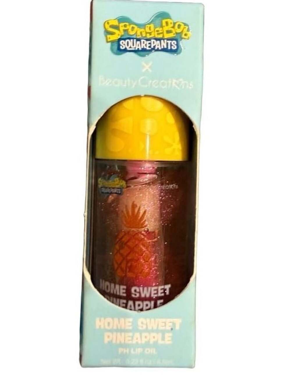 Beauty Creations Spongebob Squarepants Home Sweet Pineapple Ph Lip Oil